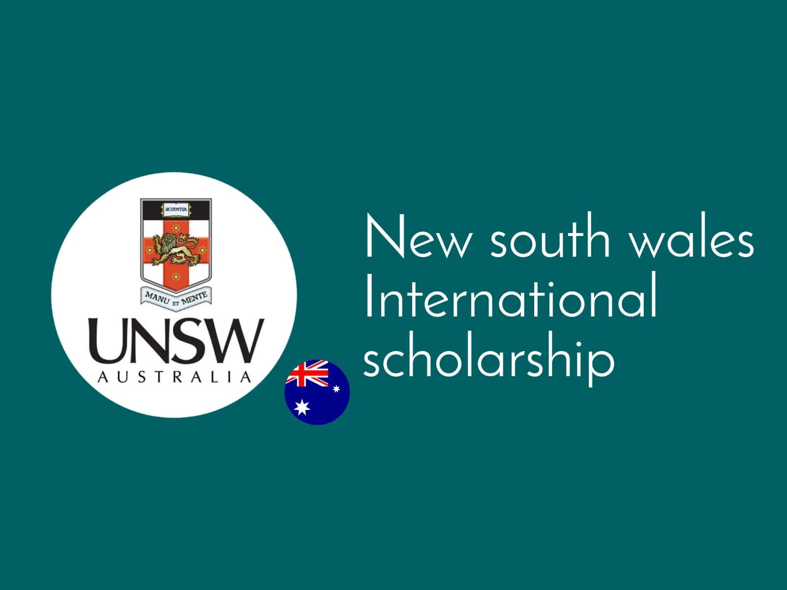 New South Wales International Scholarships