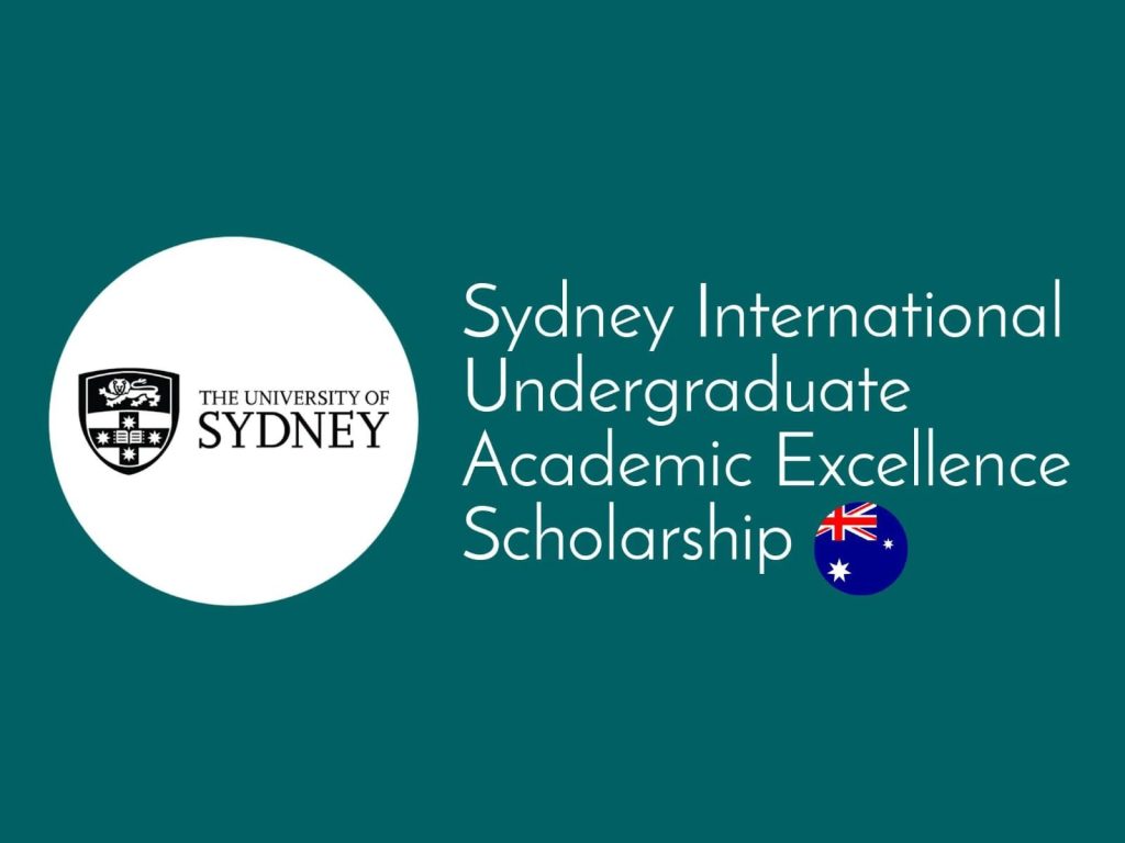 Sydney International Undergraduate Academic Excellence Scholarship